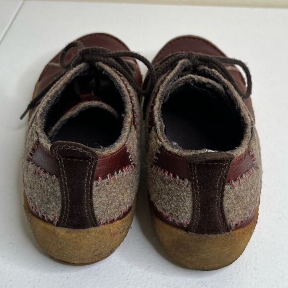 Merrell Milan Autumn Leather Lace Up Felted Wool Round Toe Shoe Women Size 7.5 - Picture 5 of 12